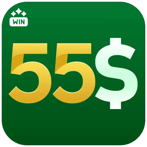 Ganhar e sacar na 55s